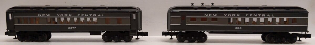Lionel 6-81759 O NYC Madison Coach/Diner Car (Set of 2)