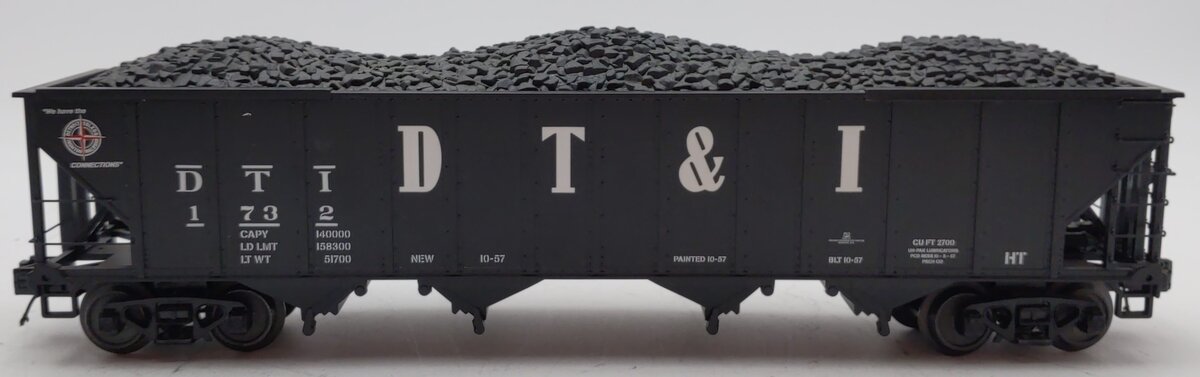 MTH 20-97848 O Detroit Toledo & Ironton 4-Bay Hopper Car