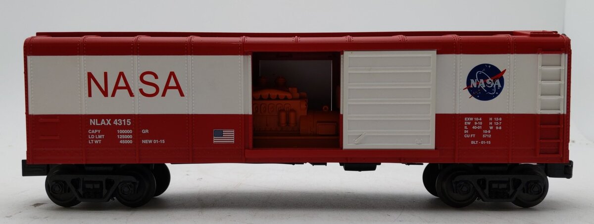 MTH 30-74803 O NASA Rounded Roof Box w/Generator