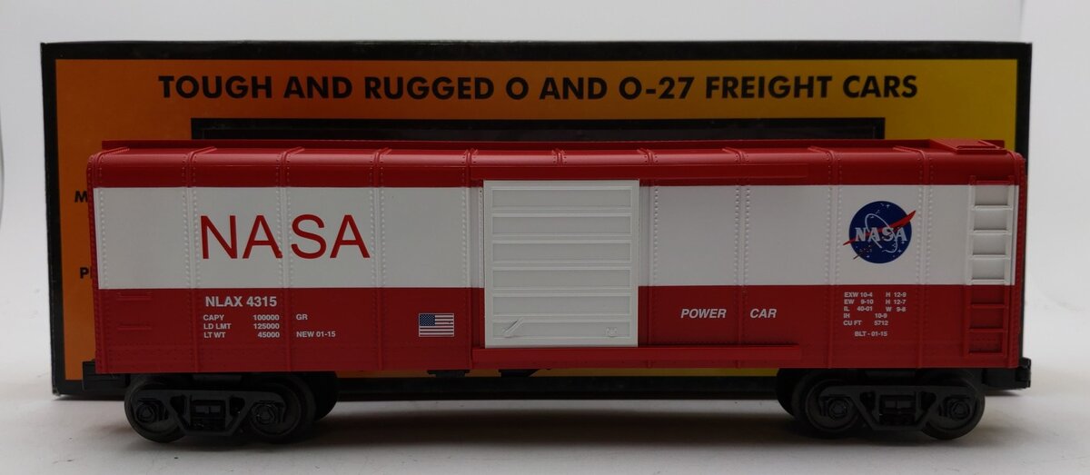 MTH 30-74803 O NASA Rounded Roof Box w/Generator