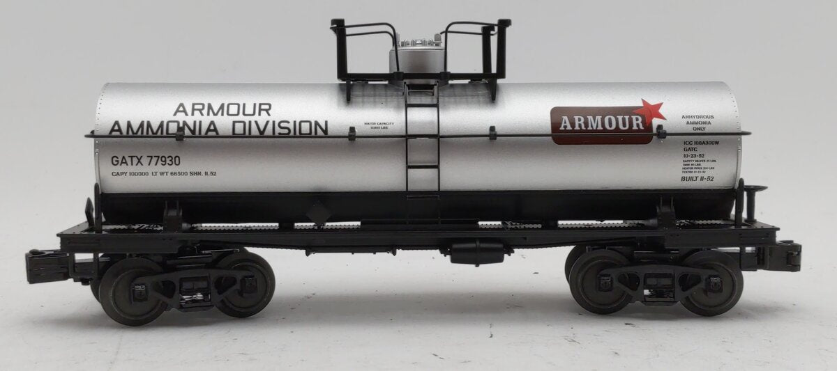 MTH 30-73515 O Armour Tank Car