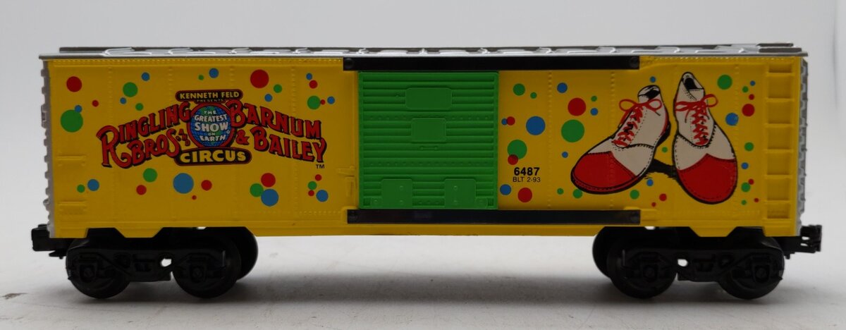 K-Line K-6487 O Gauge Ringling Bros Circus Boxcar #6487 LN/Box