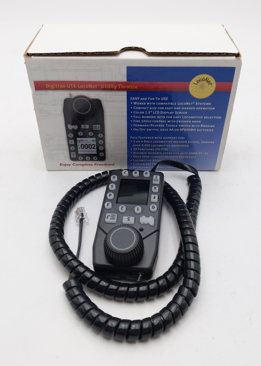 Digitrax UT4 LocoNet Utility Throttle