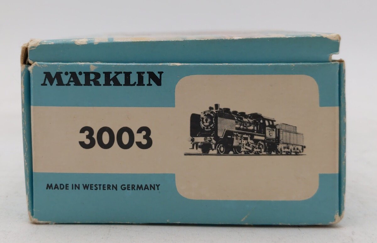 Marklin 3003 HO Scale BR 24 Steam Locomotive and Tender EX/Box
