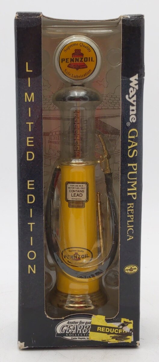 Gearbox 07505 8" Pennzoil Wayne Gas Pump Replica Limited Edition NIB