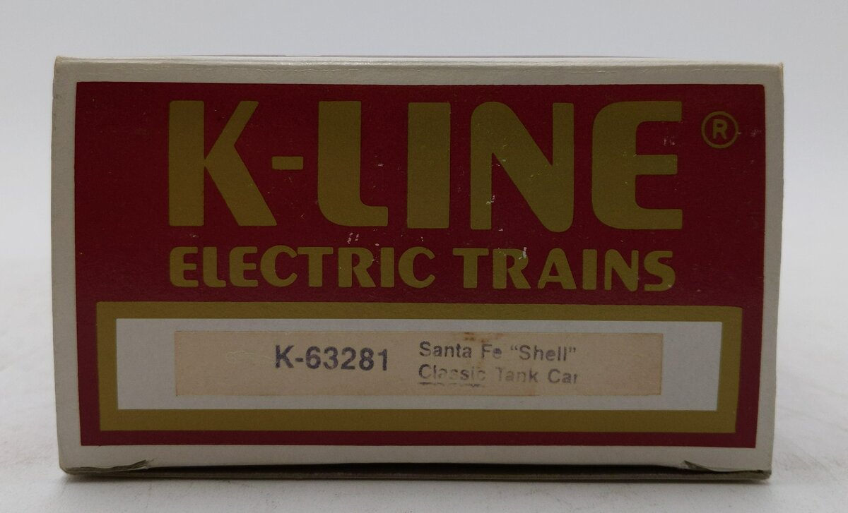 K-Line K63281 O Gauge Shell Single Dome Tank Car LN/Box