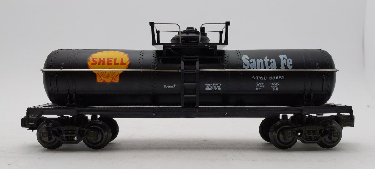 K-Line K63281 O Gauge Shell Single Dome Tank Car LN/Box