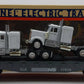 Lionel 6-17515 O Gauge Norfolk Southern Flatcar with 2 Semi Tractors LN/Box