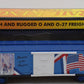 MTH 30-74088 O Gauge Ground Zero Flag Raising Boxcar LN/Box