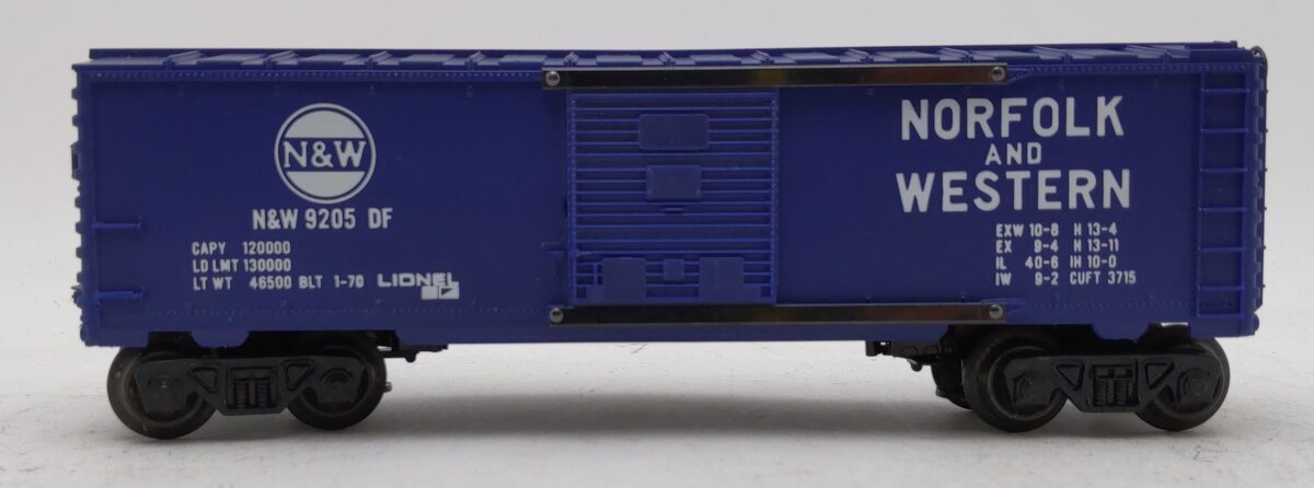 Lionel 6-9205 O Gauge Norfolk & Western Boxcar #9205 EX/Box