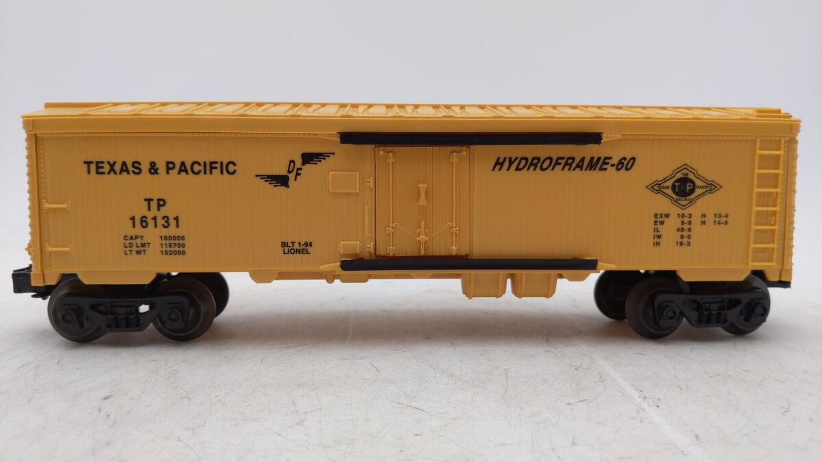 Lionel 6-16131 O Gauge Texas & Pacific Reefer Car #16131 EX/Box