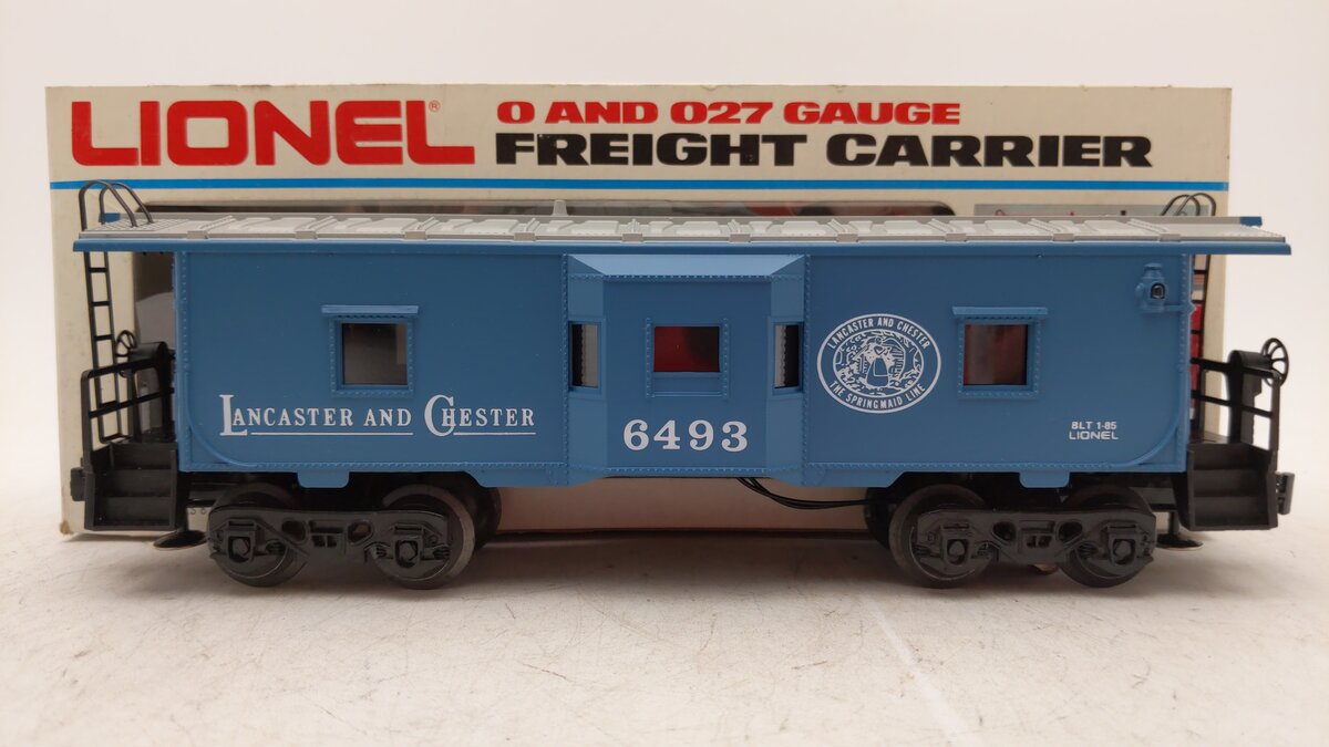 Lionel 6-6493 O Scale Lancaster & Chester Bay Window Caboose