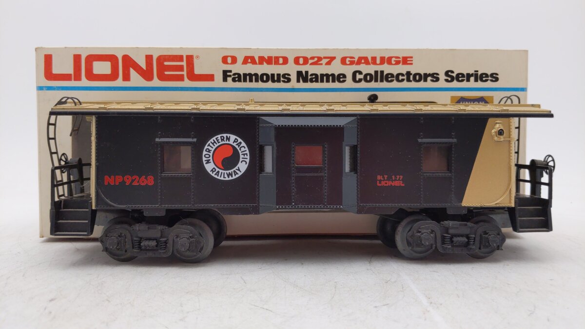 Lionel 6-9268 O Gauge Northern Pacific Bay Window Caboose VG/Box