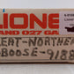 Lionel 6-9188 O Gauge Great Northern Bay Window Caboose LN/Box
