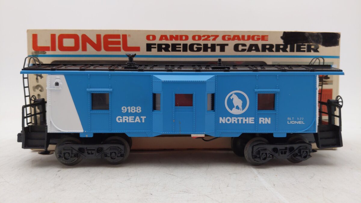 Lionel 6-9188 O Gauge Great Northern Bay Window Caboose LN/Box
