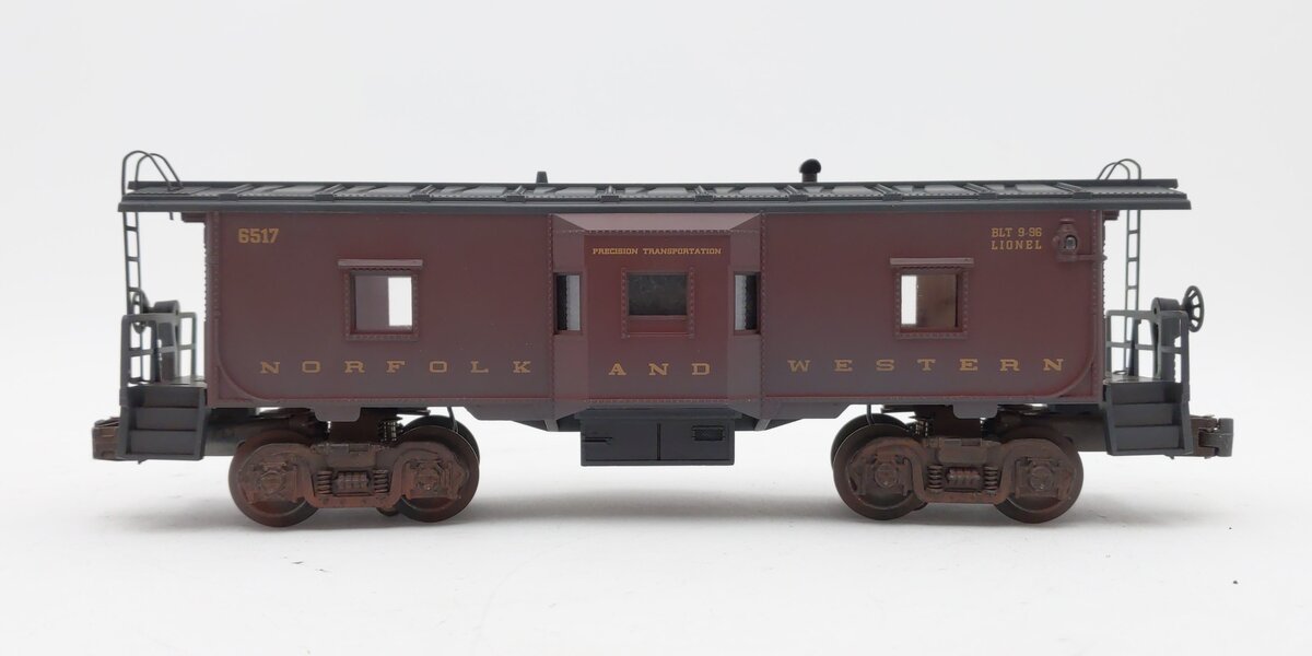 Lionel 6-19728 O Gauge Norfolk & Western Bay Window Caboose #6517 EX/Box