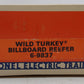 Lionel 6-9837 O Gauge Wild Turkey Bourbon Billboard Refrigerator Car #9837 EX/Box
