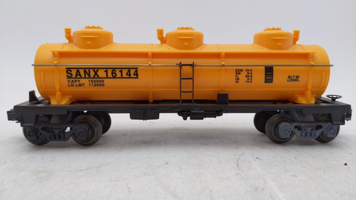 Lionel 6-16144 O Gauge San Angelo 3-Dome Tank Car #16144 LN/Box