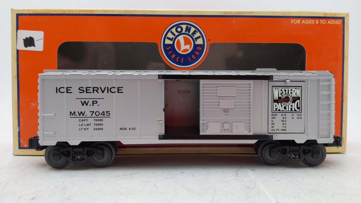 Lionel 6-36735 O Gauge Western Pacific Operating Ice Car