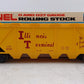 Lionel 6-6131 O Gauge Illinois Terminal 4-Bay Covered Hopper VG/Box