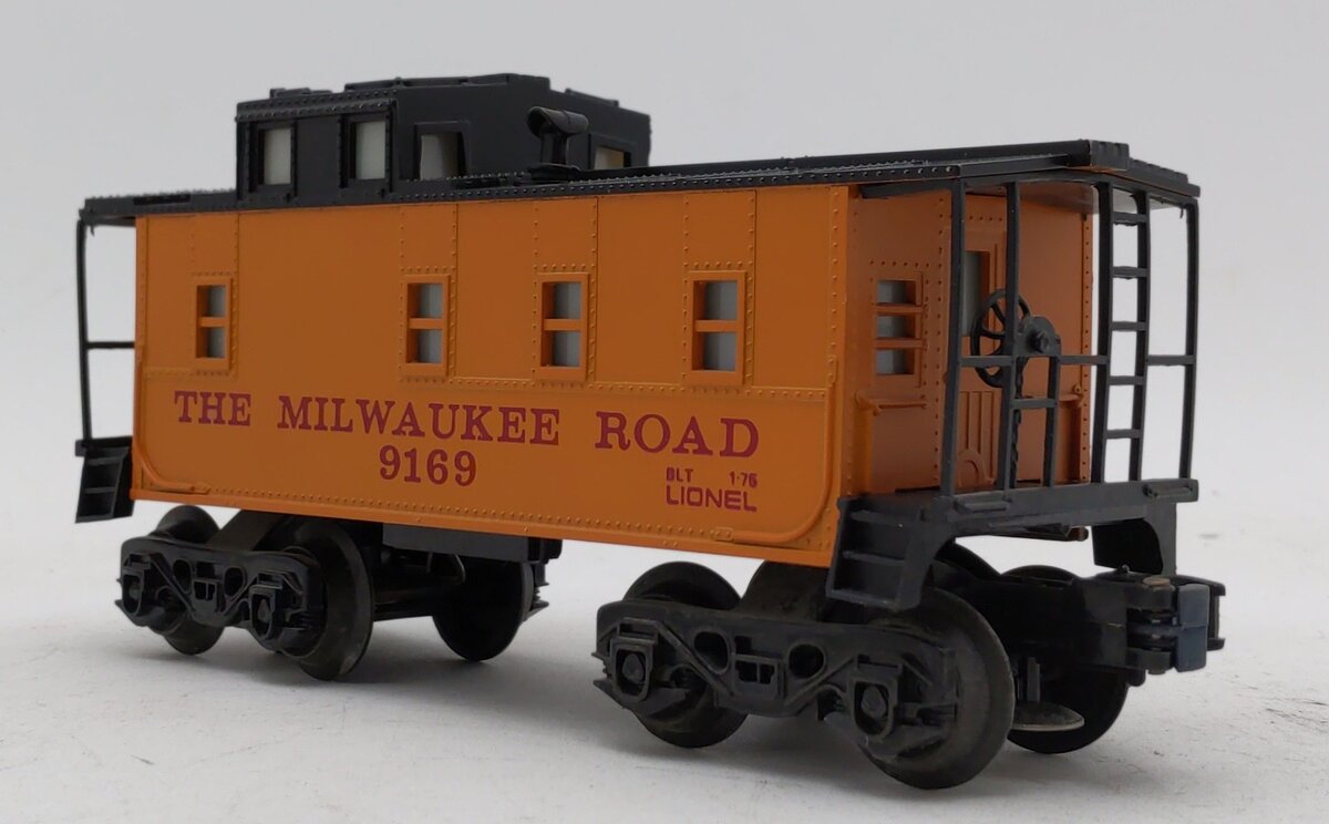 Lionel 6-9169 O Gauge Milwaukee Road Illuminated Caboose EX/Box