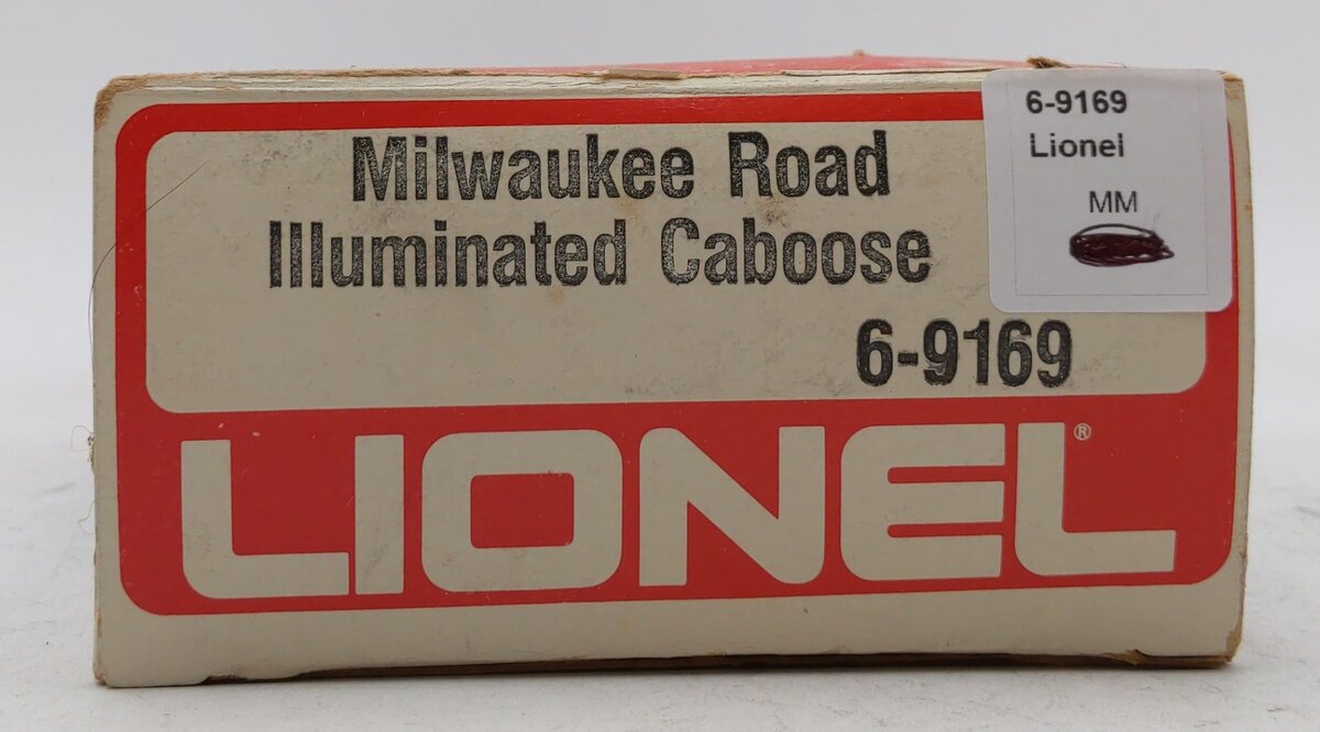 Lionel 6-9169 O Gauge Milwaukee Road Illuminated Caboose EX/Box