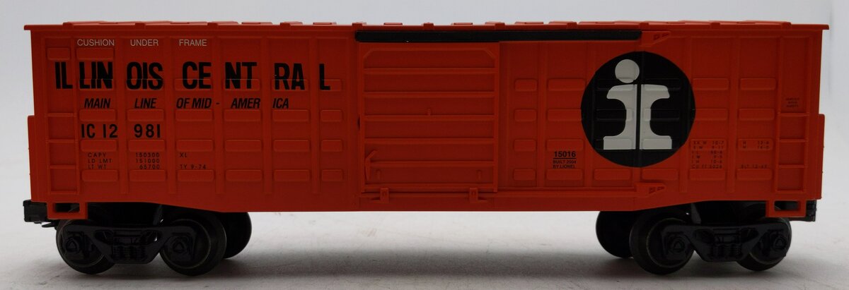 Lionel 6-15016 Illinois Central Waffle Boxcar LN/Box