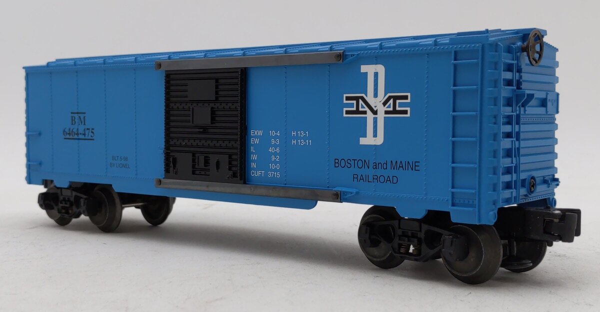 Lionel 6-29211 O Gauge Boston & Maine 6464 Boxcar #6464-475 LN/Box