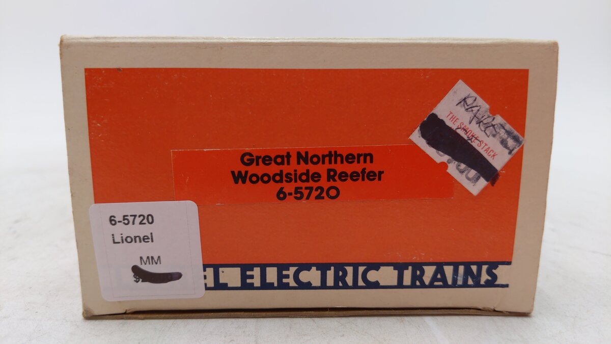Lionel 6-5720 O Gauge Great Northern Woodside Reefer NIB