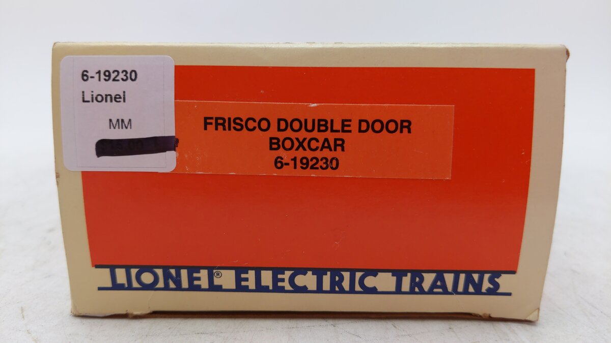 Lionel 6-19230 O Gauge Frisco Double Door Boxcar #19230 NIB