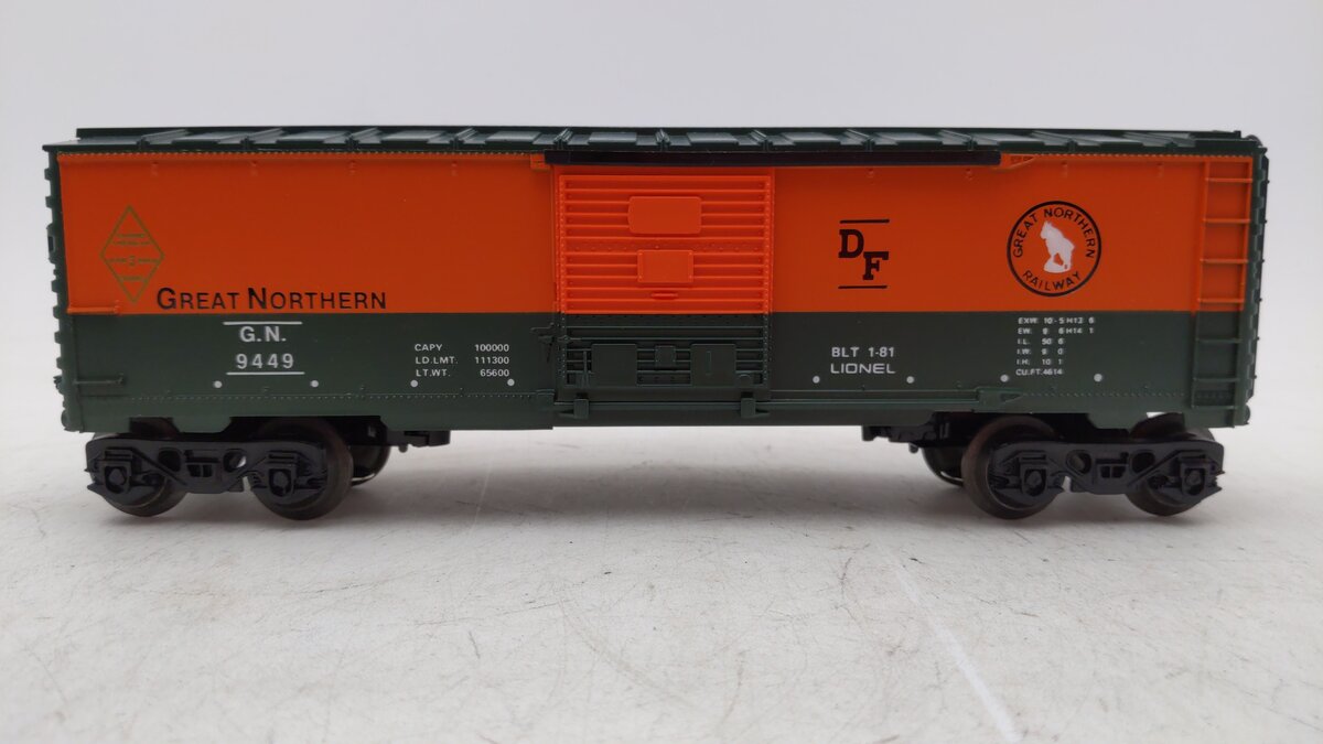 Lionel 6-9449 O Gauge Great Northern Boxcar LN/Box