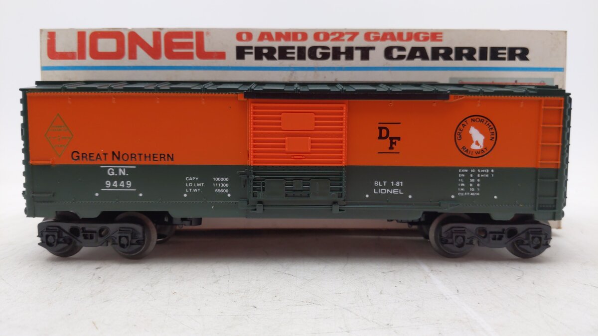 Lionel 6-9449 O Gauge Great Northern Boxcar