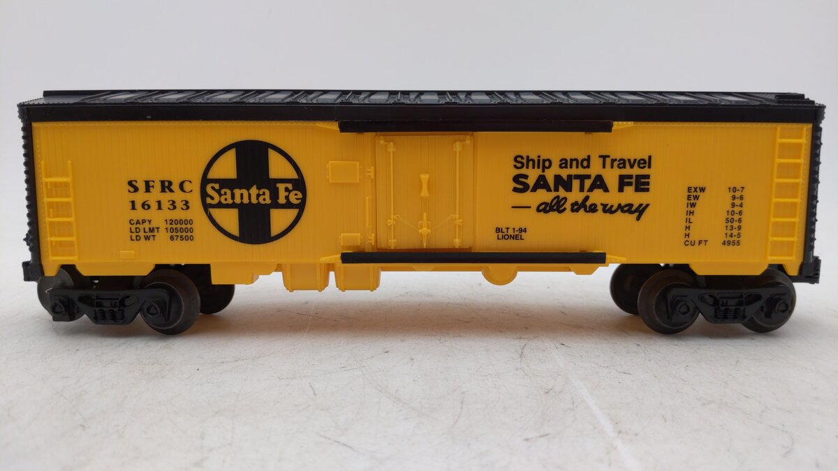 Lionel 6-16133 O Gauge Santa Fe Reefer LN/Box