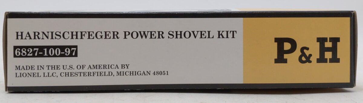 Lionel 6-16978 O Gauge Milwaukee Road Flatcar with P&H Power Shovel Model Kit EX/Box