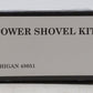 Lionel 6-16978 O Gauge Milwaukee Road Flatcar with P&H Power Shovel Model Kit LN/Box