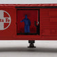 Lionel 6-19805 O Gauge Atchison Topeka Santa Fe Operating Boxcar NIB