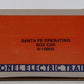Lionel 6-19805 O Gauge Atchison Topeka Santa Fe Operating Boxcar NIB