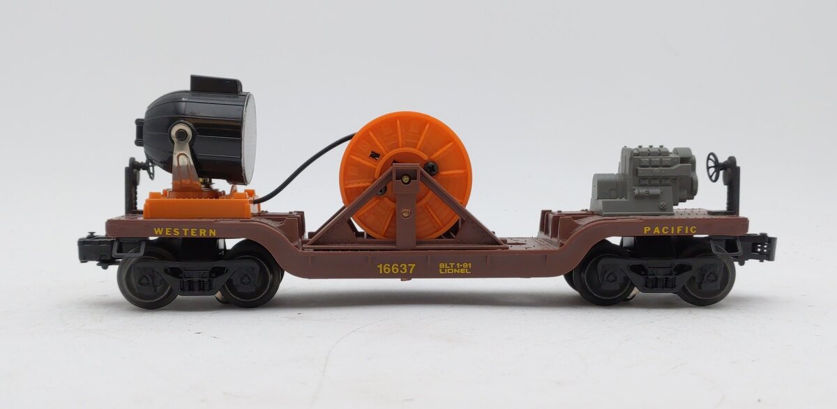 Lionel 6-16637 O Western Pacific Extension Searchlight Car