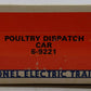 Lionel 6-9221 O Gauge Poultry Dispatch Operating Car #9221 LN/Box
