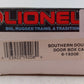 Lionel 6-19208 O Gauge Southern Double Door Boxcar LN/Box