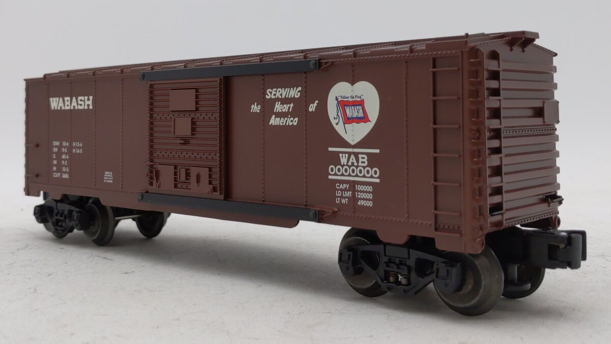 Lionel 6-39213 O Gauge Wabash Boxcar #0000000
