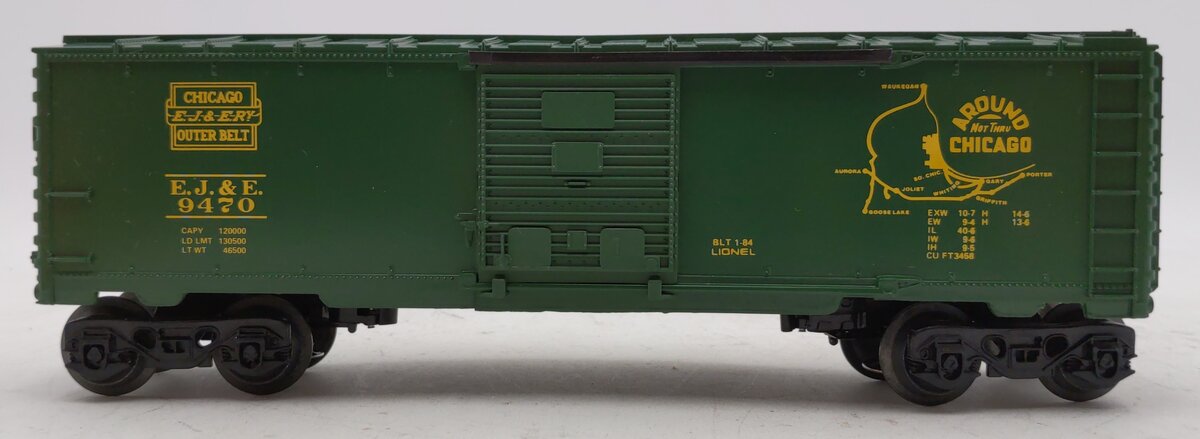 Lionel 6-9470 O Gauge EJ&E Railway Chicago Outer Belt Boxcar #9470 LN/Box