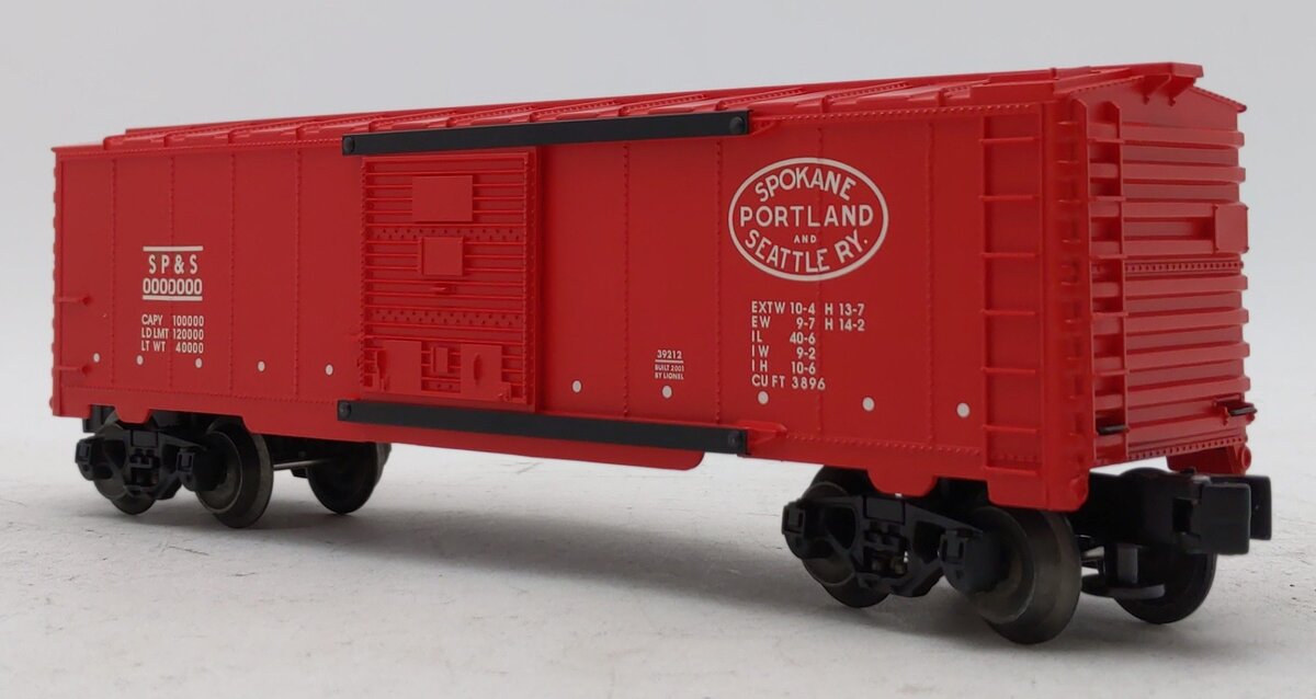 Lionel 6-39212 O Gauge Spokane Portland & Seattle Boxcar #0000000