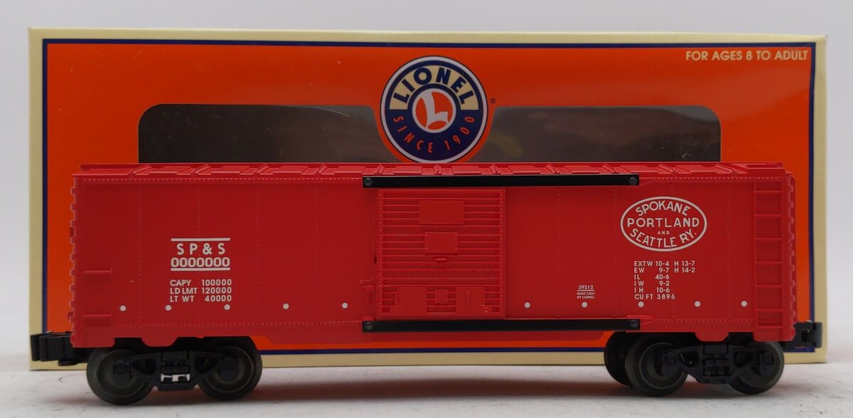 Lionel 6-39212 O Gauge Spokane Portland & Seattle Boxcar #0000000