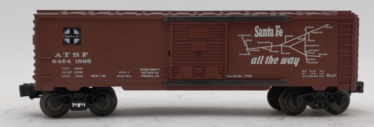 Lionel 6-52058 O Gauge AT&SF T.T.O.S. Division Boxcar #64641895 NIB