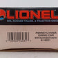 Lionel 6-16031 O Gauge Pennsylvania Illuminated Dining Car #16031 LN/Box