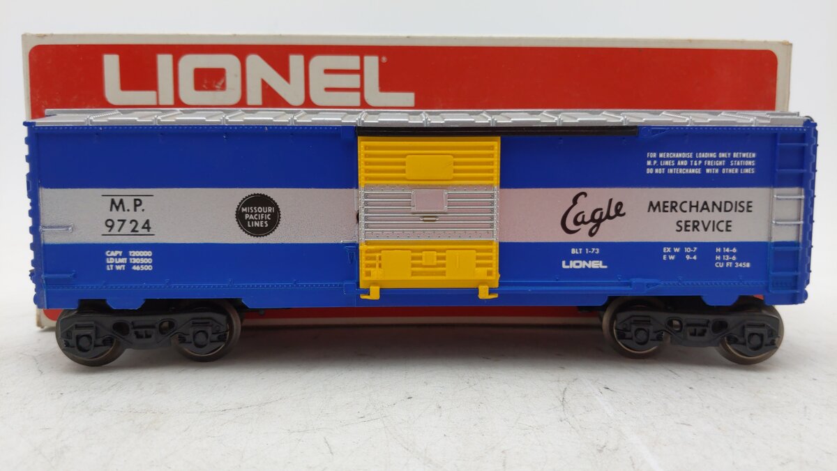 Lionel 6-9724 O Gauge Missouri Pacific Boxcar