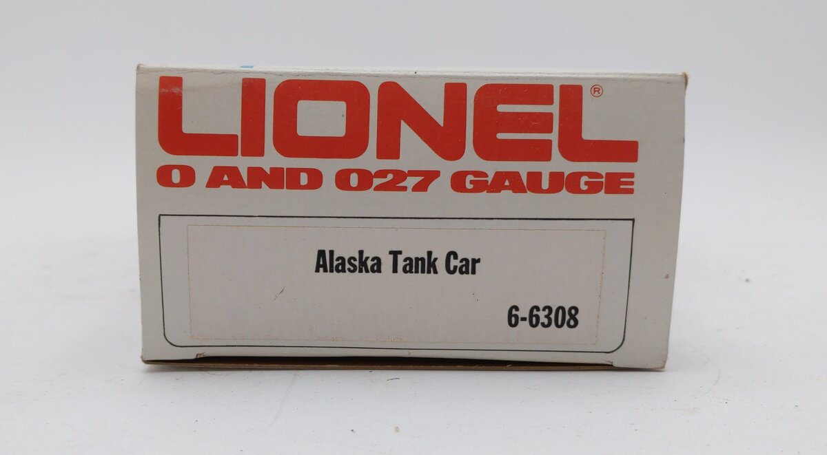 Lionel 6-6308 O Gauge Alaska Railroad Single Dome Tank Car