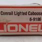 Lionel 6-9186 O Gauge Conrail N5C Illuminated Caboose