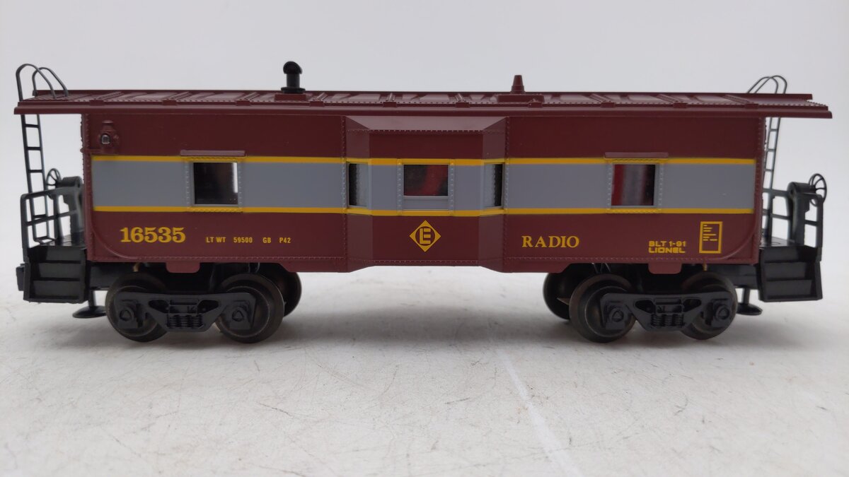 Lionel 6-16535 O Erie Lackawanna Bay Window Caboose LN/Box